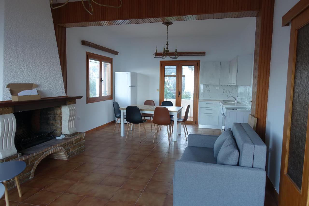 Villa In Kalloni Direkt Am Meer, Tolle Aussicht Exterior foto