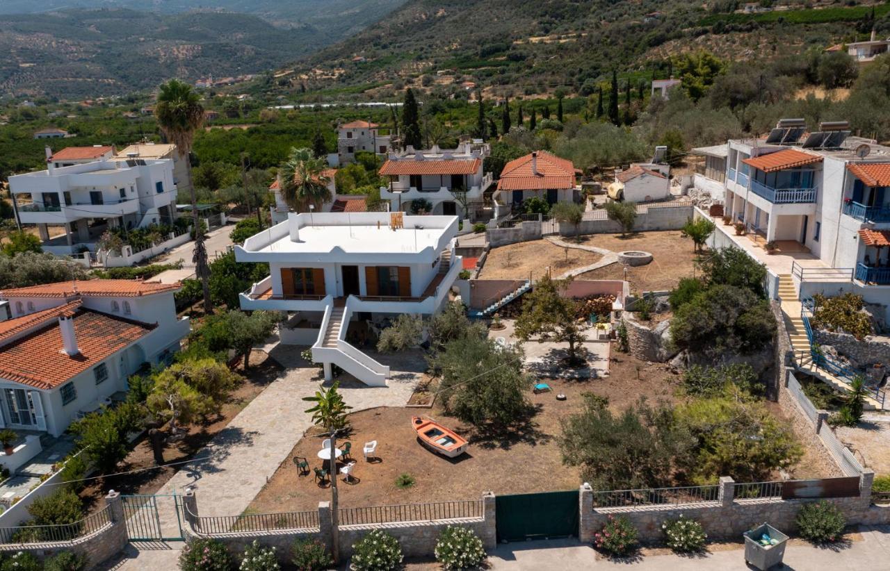 Villa In Kalloni Direkt Am Meer, Tolle Aussicht Exterior foto